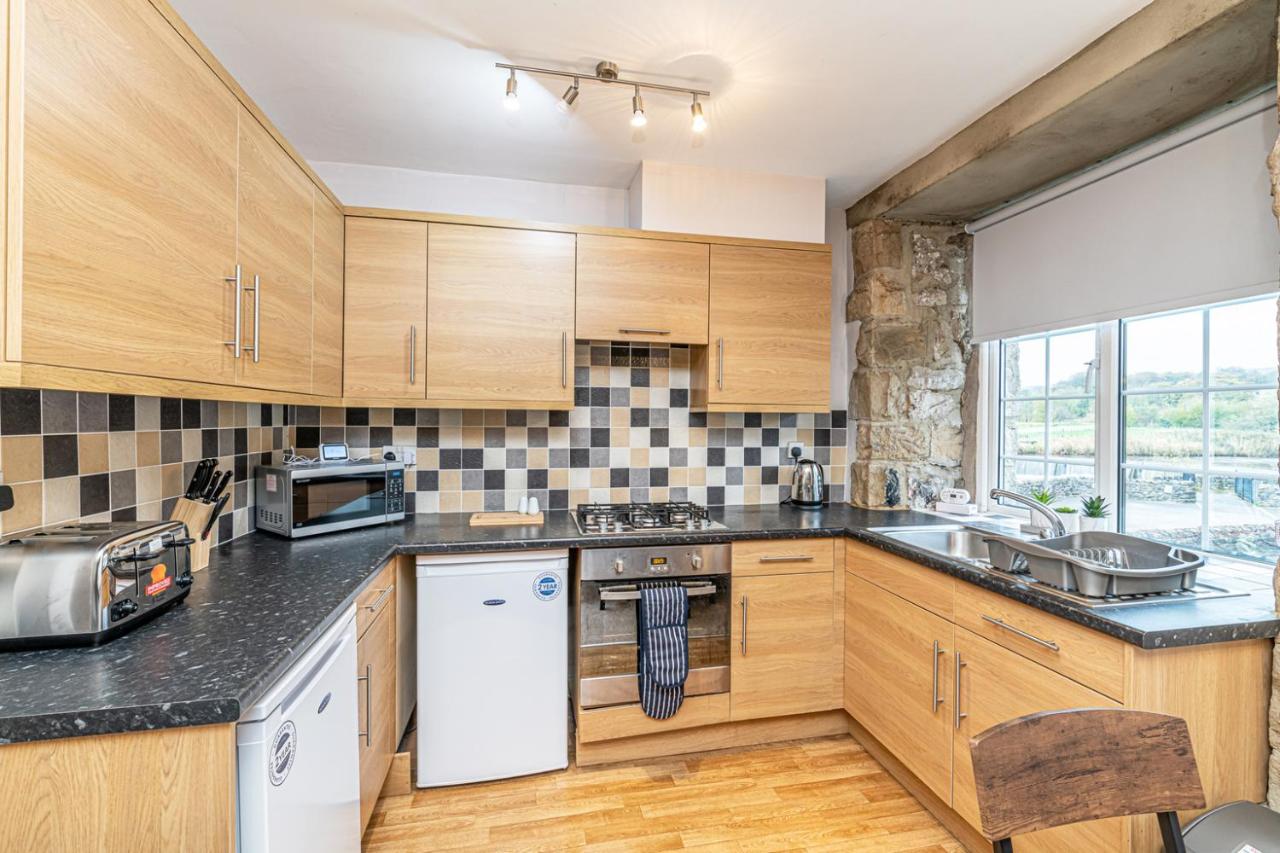 Ferienwohnung Scalebar Bridge End Mill Settle Exterior foto